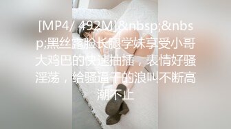 [MP4/ 492M]&nbsp;&nbsp;黑丝露脸长腿学妹享受小哥大鸡巴的快速抽插，表情好骚淫荡，给骚逼干的浪叫不断高潮不止