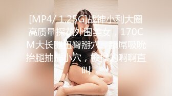 [MP4/ 1.25G]战神小利大圈高质量探花外围美女，170CM大长腿扭臀掰穴，舔屌吸吮抬腿抽插小穴，被操的啊啊直叫